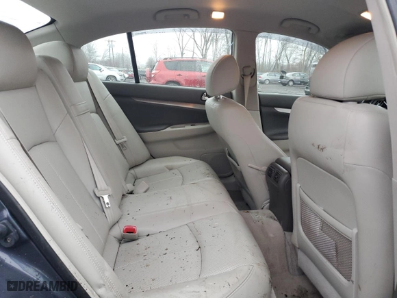 2012 Infiniti G25 Sedan x with VIN JN1DV6AR6CM861301, listed as a Copart auction lot 84049974 with 77,539 mi miles and Salvage Title. Bid and sale history available at carsss.com. Image 10.