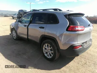 2016 Jeep Cherokee Sport z VIN 1C4PJLAB2GW346958, wystawiony jako IAAI lot #41894737 z przebiegiem 125 771 mil mil oraz . Historia ofert i sprzedaży dostępna na DreamBid. Obrazek 3.
