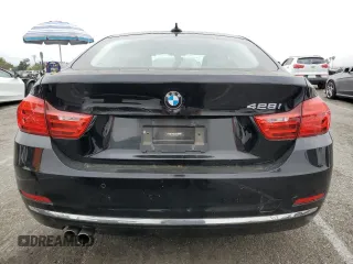 2015 BMW 4 Series 428i with VIN WBA4A5C59FGK15506, listed as a Copart auction lot 54249435 with 27,883 mi miles and Salvage title. Bid and sale history available at DreamBid. Image 6.