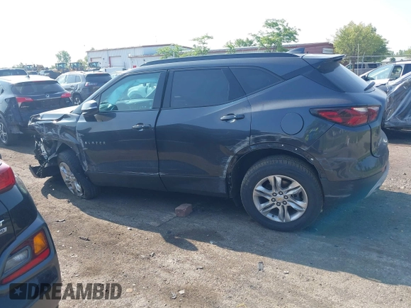 2022 Chevrolet Blazer LT with VIN 3GNKBHR40NS161611, listed as a IAAI auction lot 42393206 with 67,203 mi miles and . Bid and sale history available at DreamBid. Image 14.