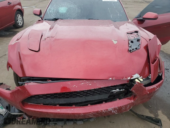 2017 Ford Mustang GT with VIN 1FA6P8CF3H5244105, listed as a Copart auction lot 52012555 with 62,270 mi miles and Salvage title. Bid and sale history available at DreamBid. Image 11.
