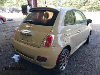 2012 FIAT 500 Sport with VIN 3C3CFFBR6CT332269, listed as a IAAI auction lot 42576895 with 132,362 mi miles and . Bid and sale history available at DreamBid. Image 4.