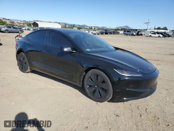 2025 Tesla Model 3 Long Range с VIN 5YJ3E1EB5SF941172, выставлен на аукционе Copart как лот 58968915 с пробегом 2 591 миль миль и Списание • Salvage title. История ставок и продаж доступна на DreamBid. Изображение 4.