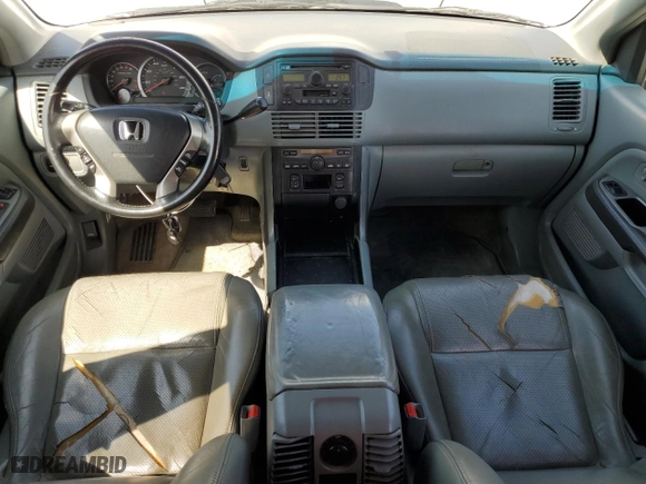 2004 Honda Pilot EX with VIN 2HKYF18504H569611, listed as a Copart auction lot 53247405 with 199,141 mi miles and Salvage Title. Bid and sale history available at carsss.com. Image 8.