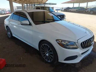 2016 Mercedes-Benz C 300 with VIN 55SWF4JB5GU120273, listed as a IAAI auction lot 42445286 with 89,870 mi miles and . Bid and sale history available at DreamBid. Image 1.