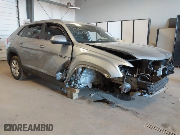 2020 Volkswagen Atlas S z VIN 1V2GC2CA3LC204573, wystawiony jako IAAI lot #41379069 z przebiegiem 37 213 mil mil oraz . Historia ofert i sprzedaży dostępna na DreamBid. Obrazek 1.
