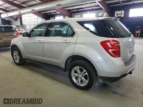 2017 Chevrolet Equinox LS z VIN 2GNALBEK2H1614931, wystawiony jako Copart lot #57771885 z przebiegiem 126 547 mil mil oraz Czysty tytuł • Clean title. Historia ofert i sprzedaży dostępna na DreamBid. Obrazek 2.