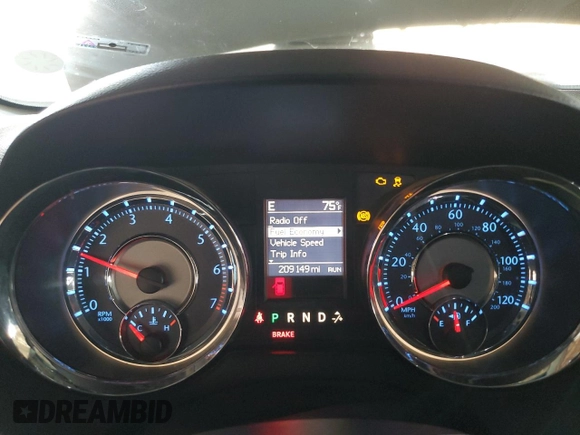 2013 Chrysler Town & Country Touring with VIN 2C4RC1BG3DR630136, listed as a Copart auction lot 51374995 with 209,149 mi miles and Clean Title. Bid and sale history available at carsss.com. Image 9.
