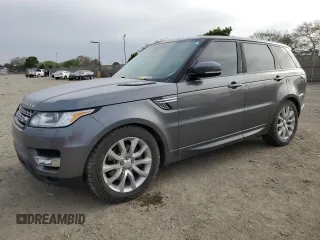 2016 Land Rover Range Rover Sport V6 Diesel HSE with VIN SALWR2KF5GA648329, listed as a Copart auction lot 52997065 with 182,481 mi miles and Clean Title. Bid and sale history available at carsss.com. Image 1.