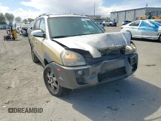 2005 Hyundai Tucson GLS with VIN KM8JN12DX5U066451, listed as a Copart auction lot 72607604 with 194,965 mi miles and Salvage Title. Bid and sale history available at carsss.com. Image 10.
