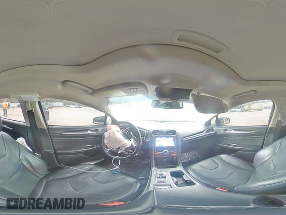 2019 Ford Fusion Titanium with VIN 3FA6P0K9XKR217324, listed as a Copart auction lot 56104185 with 135,728 mi miles and Salvage title. Bid and sale history available at DreamBid. Image 13.