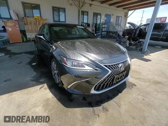 2023 Lexus ES 300h with VIN 58ADA1C18PU034705, listed as a Copart auction lot 56221745 with 43,267 mi miles and Salvage title. Bid and sale history available at DreamBid. Image 13.