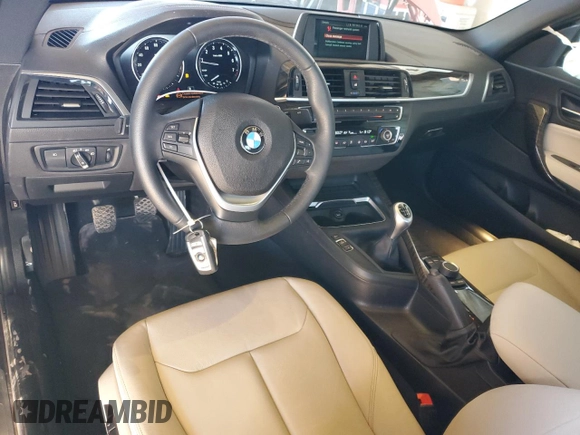 2018 BMW 2 Series 230i with VIN WBA2J1C50JVB98568, listed as a Copart auction lot 83995374 with 13,991 mi miles and Salvage Title. Bid and sale history available at carsss.com. Image 8.