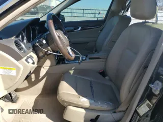 2013 Mercedes-Benz C 250 Sport with VIN WDDGF4HB5DR245894, listed as a Copart auction lot 49035925 with 184,374 mi miles and Salvage Title. Bid and sale history available at DreamBid. Image 7.
