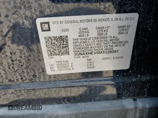 2021 Chevrolet Equinox LS z VIN 3GNAXHEV6MS128087, wystawiony jako Copart lot #55735225 z przebiegiem 24 368 mil mil oraz Szkoda całkowita • Salvage title. Historia ofert i sprzedaży dostępna na DreamBid. Obrazek 13.