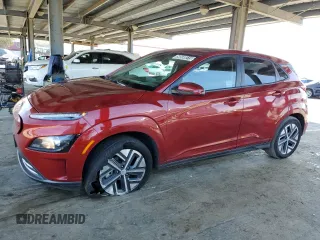 2023 Hyundai Kona SEL with VIN KM8K33AG6PU189653, listed as a Copart auction lot 50598815 with 26,960 mi miles and Non Repairable. Bid and sale history available at carsss.com. Image 1.