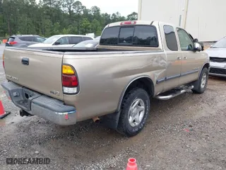2002 Toyota Tundra SR5 with VIN 5TBRT34142S299780, listed as a IAAI auction lot 41981947 with 232,764 mi miles. Bid and sale history available at carsss.com. Image 4.