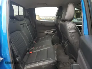 2024 Ford Ranger LARIAT with VIN 1FTER4KH6RLE32643, listed as a Copart auction lot 83477374 with 2,191 mi miles and Salvage Title. Bid and sale history available at carsss.com. Image 10.