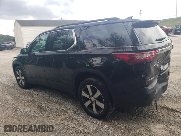 2021 Chevrolet Traverse LT Leather with VIN 1GNEVHKW6MJ262684, listed as a Copart auction lot 64939884 with 27,744 mi miles and Salvage Title. Bid and sale history available at carsss.com. Image 2.