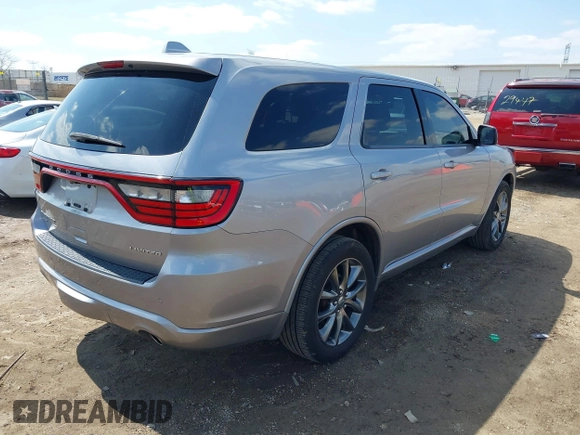 2015 Dodge Durango Limited with VIN 1C4RDJDG5FC690103, listed as a IAAI auction lot 42029490 with 83,954 mi miles and . Bid and sale history available at DreamBid. Image 4.