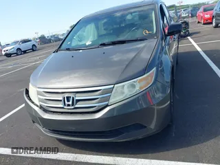 2011 Honda Odyssey EX-L with VIN 5FNRL5H62BB058765, listed as a IAAI auction lot 42017802 with 178,512 mi miles and . Bid and sale history available at carsss.com. Image 12.