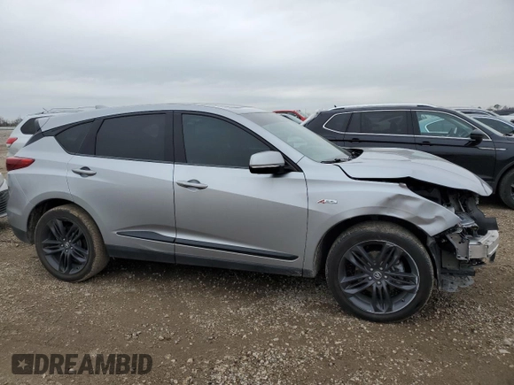 2019 Acura RDX w/A-Spec Pkg with VIN 5J8TC1H6XKL011268, listed as a Copart auction lot 45493915 with 68,790 mi miles and Salvage title. Bid and sale history available at DreamBid. Image 4.