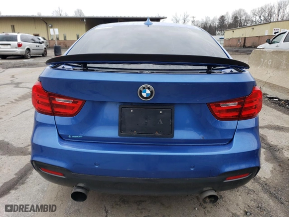 2016 BMW 3 Series Gran Turismo 335i xDrive with VIN WBA3X9C52GD869445, listed as a Copart auction lot 37590144 with 120,863 mi miles. Bid and sale history available at carsss.com. Image 6.
