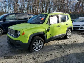 2018 Jeep Renegade Upland with VIN ZACCJBAB1JPJ48981, listed as a Copart auction lot 79749844 with Not provided miles and Non repairable. Bid and sale history available at DreamBid. Image 1.