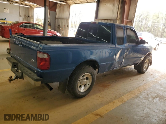 2001 Ford Ranger with VIN 1FTYR14U41TA50153, listed as a Copart auction lot 51297085 with 227,210 mi miles and Salvage Title. Bid and sale history available at DreamBid. Image 3.