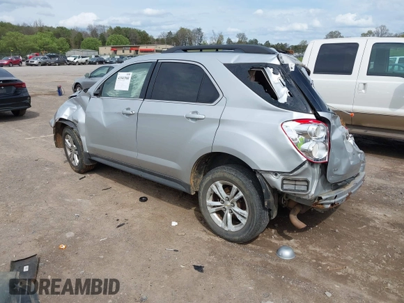 2015 Chevrolet Equinox LT with VIN 2GNFLFEKXF6326412, listed as a IAAI auction lot 41941960 with Not Provided miles and . Bid and sale history available at DreamBid. Image 3.