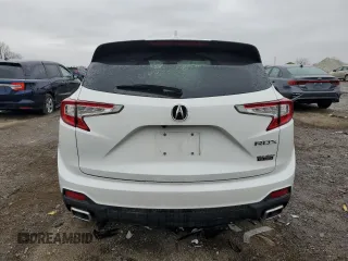 2024 Acura RDX with VIN 5J8TC2H39RL024535, listed as a Copart auction lot 44133795 with Not provided miles and Salvage title. Bid and sale history available at DreamBid. Image 6.