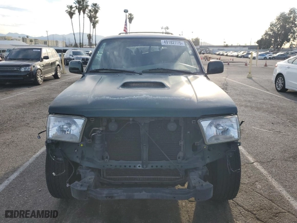 1999 Toyota 4Runner SR5 with VIN JT3GN86R9X0102271, listed as a Copart auction lot 49182775 with 246,018 mi miles and Clean Title. Bid and sale history available at carsss.com. Image 5.