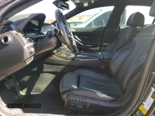 2015 BMW 6 Series 650i xDrive with VIN WBA6B4C55FD761124, listed as a Copart auction lot 50559555 with 49,735 mi miles and Salvage Title. Bid and sale history available at DreamBid. Image 7.