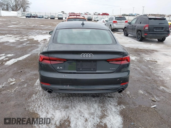 2019 Audi A5 Sportback Prestige with VIN WAUFNCF50KA010327, listed as a IAAI auction lot 41738148 with 68,038 mi miles. Bid and sale history available at carsss.com. Image 16.