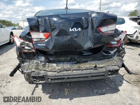 2023 Kia Rio LX with VIN 3KPA24AD7PE576869, listed as a Copart auction lot 50861285 with 18,044 mi miles and Salvage Title. Bid and sale history available at DreamBid. Image 6.