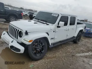 2023 Jeep Gladiator Overland z VIN 1C6HJTFG0PL564950, wystawiony jako Copart lot #80207494 z przebiegiem 28 058 mil mil oraz Szkoda całkowita • Salvage title. Historia ofert i sprzedaży dostępna na DreamBid. Obrazek 1.