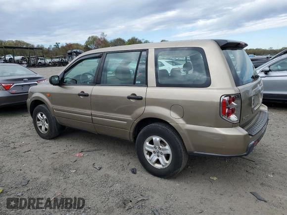2006 Honda Pilot LX with VIN 2HKYF18166H504228, listed as a Copart auction lot 54903525 with 205,922 mi miles and Clean Title. Bid and sale history available at carsss.com. Image 2.