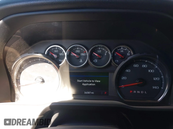 2022 Chevrolet Silverado 1500 LT Trail Boss with VIN 1GCPYFEL8NZ119849, listed as a IAAI auction lot 41472679 with 36,587 mi miles and . Bid and sale history available at DreamBid. Image 7.