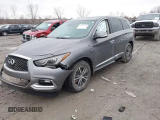 2019 Infiniti QX60 LUXE with VIN 5N1DL0MN4KC528751, listed as a IAAI auction lot 41076594 with 120,452 mi miles. Bid and sale history available at carsss.com. Image 17.