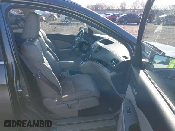 2013 Honda CR-V EX-L with VIN 2HKRM3H78DH500494, listed as a IAAI auction lot 41747954 with 170,676 mi miles and . Bid and sale history available at carsss.com. Image 5.