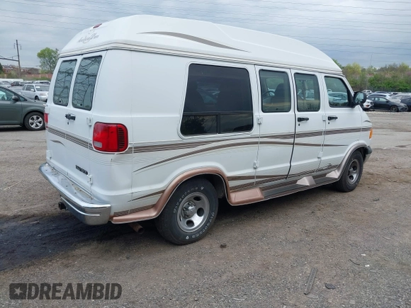 1999 Dodge Cargo Conversion with VIN 2B6HB11Y5XK540366, listed as a IAAI auction lot 42054538 with 118,848 mi miles and . Bid and sale history available at DreamBid. Image 4.