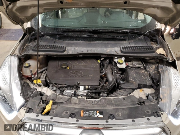 2017 Ford Escape Titanium with VIN 1FMCU9JD1HUC87663, listed as a Copart auction lot 48338605 with 83,768 mi miles and Salvage Title. Bid and sale history available at carsss.com. Image 11.
