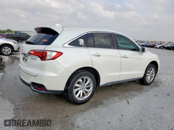2017 Acura RDX Technology with VIN 5J8TB3H59HL012989, listed as a Copart auction lot 57475625 with 55,087 mi miles and Clean title. Bid and sale history available at DreamBid. Image 3.