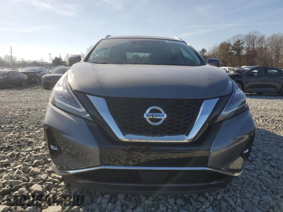 2022 Nissan Murano SL with VIN 5N1AZ2CJ4NC106821, listed as a Copart auction lot 43926105 with 17,144 mi miles and Salvage Title. Bid and sale history available at carsss.com. Image 5.