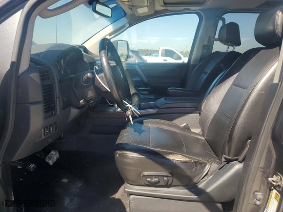 2009 Nissan Titan SE with VIN 1N6AA07C39N319391, listed as a Copart auction lot 45407425 with 160100 miles and Salvage Title. Bid and sale history available at carsss.com. Image 7.