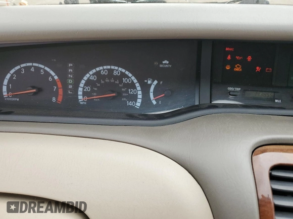 2000 Toyota Avalon XL with VIN 4T1BF28B4YU105732, listed as a Copart auction lot 54752665 with 143,855 mi miles and Salvage Title. Bid and sale history available at DreamBid. Image 9.