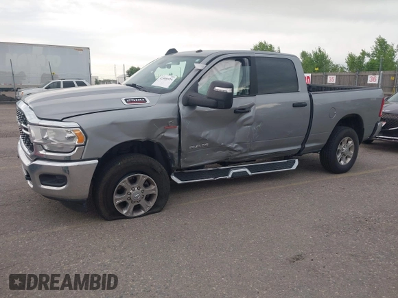 2024 Ram 2500 Big Horn with VIN 3C6UR5DL5RG154048, listed as a IAAI auction lot 42500524 with 41,177 mi miles and . Bid and sale history available at DreamBid. Image 6.