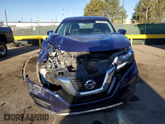 2017 Nissan Rogue S with VIN KNMAT2MV0HP525012, listed as a Copart auction lot 50725845 with 108,927 mi miles and Salvage Title. Bid and sale history available at carsss.com. Image 5.