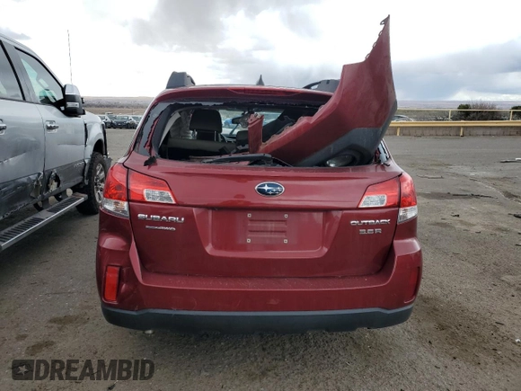 2013 Subaru Outback Limited with VIN 4S4BRDLC0D2293013, listed as a Copart auction lot 79614054 with Not provided miles and Salvage title. Bid and sale history available at DreamBid. Image 6.