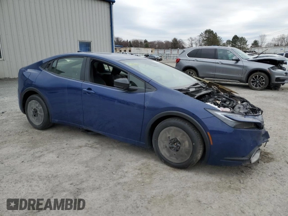 2025 Toyota Prius Plug-In Hybrid SE z VIN JTDACACU8S3040893, wystawiony jako Copart lot #52588625 z przebiegiem Nie podano mil oraz Szkoda całkowita • Salvage title. Historia ofert i sprzedaży dostępna na DreamBid. Obrazek 4.